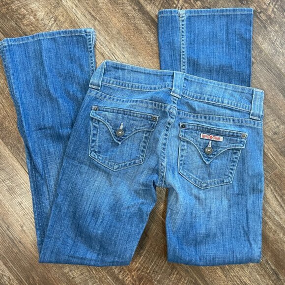 Hudson Vintage Size 28 Bootcut Low-Mid Rise Jeans - Picture 4 of 7